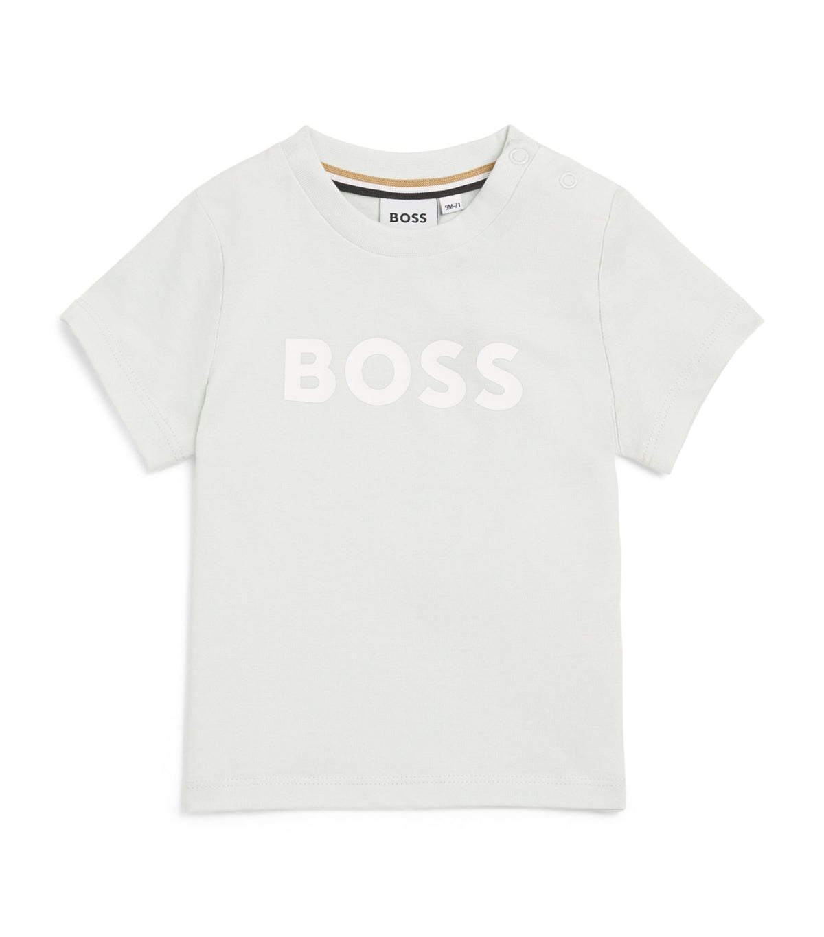 BOSS kids cotton T-shirt with logo (3 months-3 years) - British product