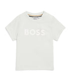 BOSS kids cotton T-shirt with logo (3 months-3 years) - British product