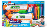 XSHOT Fast Fill Water Guns and Tropical Bunch O Balloons pack (British brand)