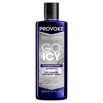 Provoke Go Icy Platinum Effect Shampoo 200ml