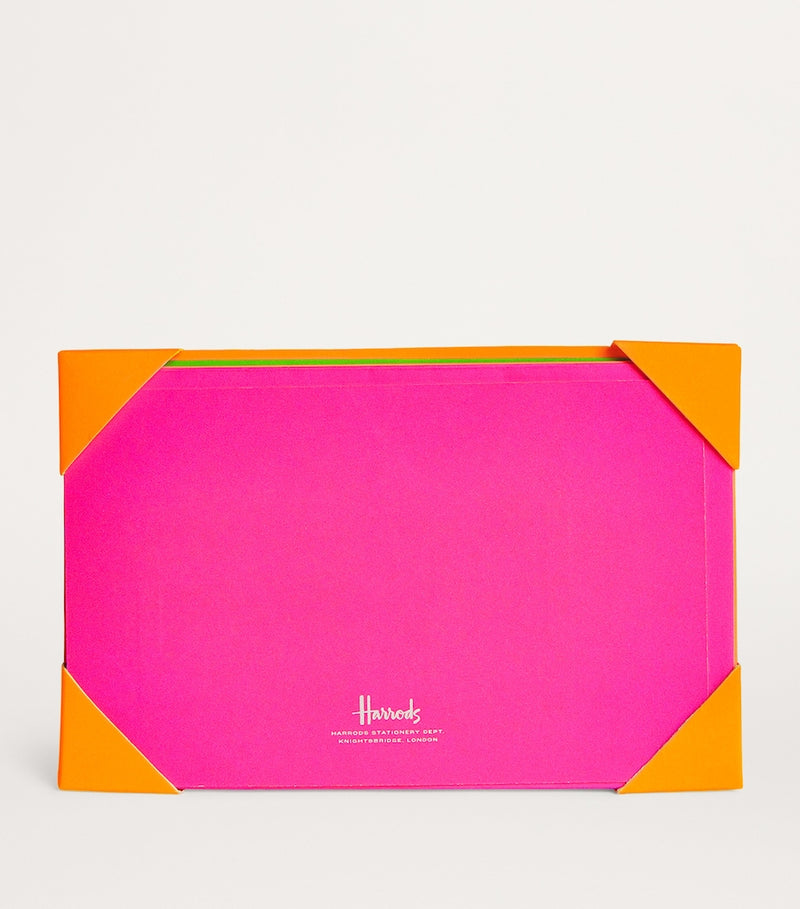 Harrods logo correspondence cards pack of 5 with envelopes, UK version