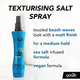 got2b Beach Matt Texturizing Salt Spray 200ml, UK version