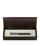 Graf von Faber-Castell ebony wood bloom fountain pen, UK version
