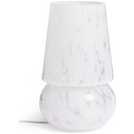 Habitat Rahnn Confetti glass table lamp white, UK version