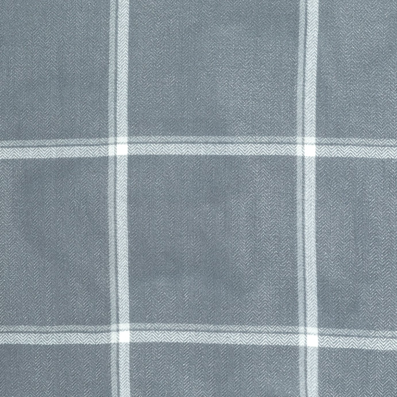 Habitat Square Check Fully Lined Eyelet Curtains - Grey