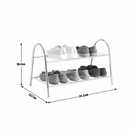 Habitat Boutique 2 Tier Black Shoe Rack, UK version