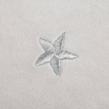 Argos Home embroidery star fleece grey duvet cover superking - British product