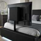 XR Living Ava Kingsize Black TV LED Bed Frame (British brand)
