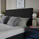 XR Living Ava Kingsize Black TV LED Bed Frame (British brand)