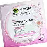 Garnier Moisture Bomb Chamomile Sheet Mask 28g, UK version