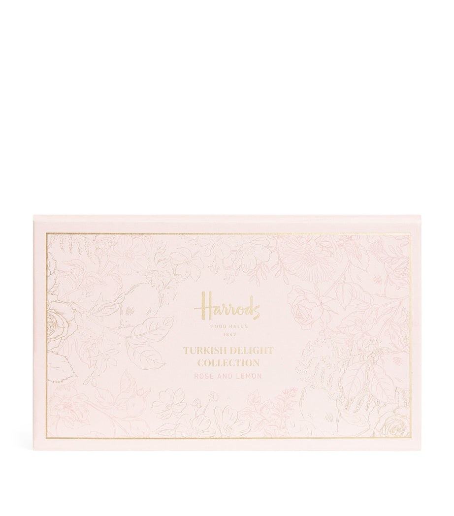 Harrods rose and lemon Turkish Delight 200g, UK version