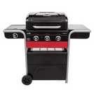 Char-Broil 3 burner gas and charcoal hybrid barbecue - British product