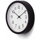 Acctim Elstow Retro Analogue Wall Clock - Black