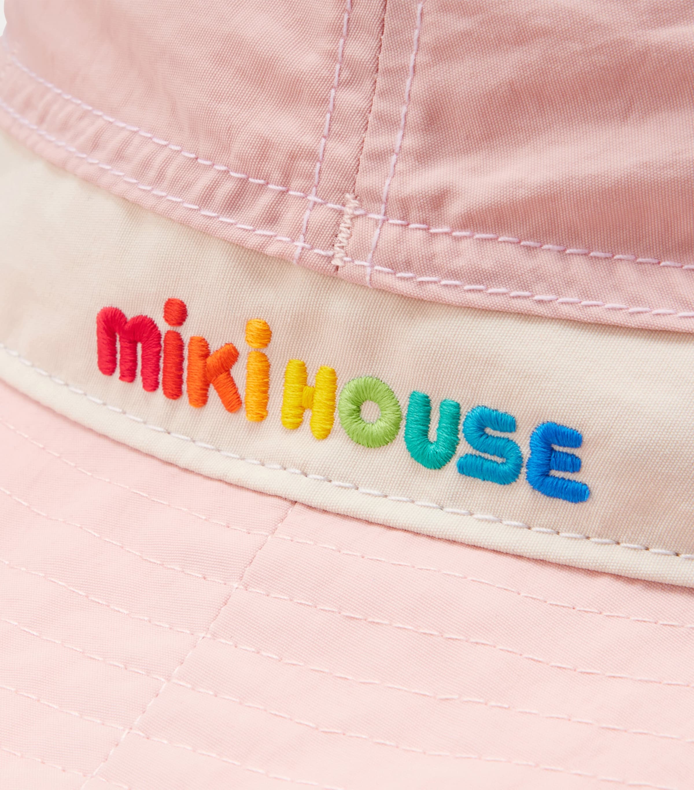 Miki House logo embroidered sunhat, imported from the UK