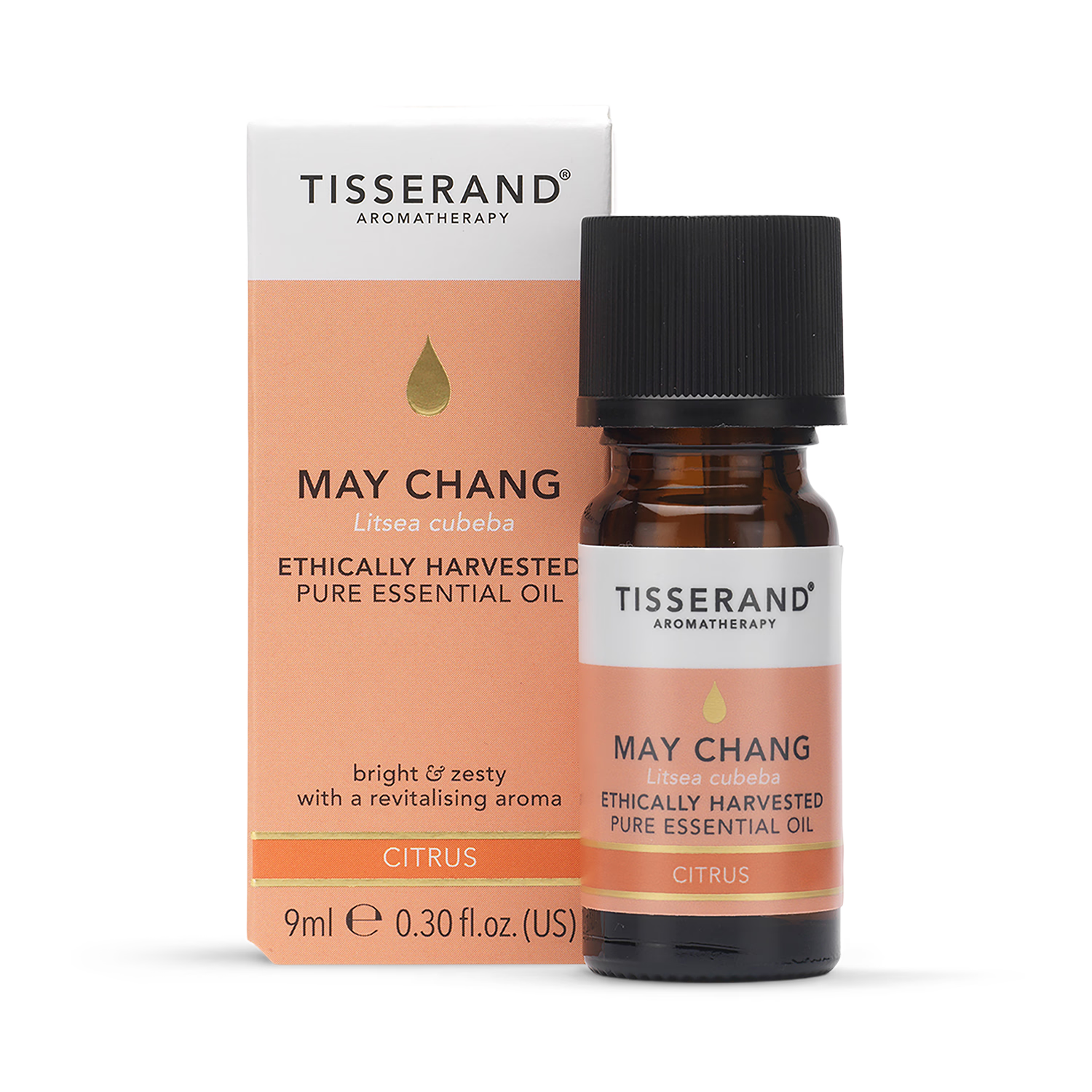 Tisserand May Chang Essential Oil Pure 9ml (British brand)
