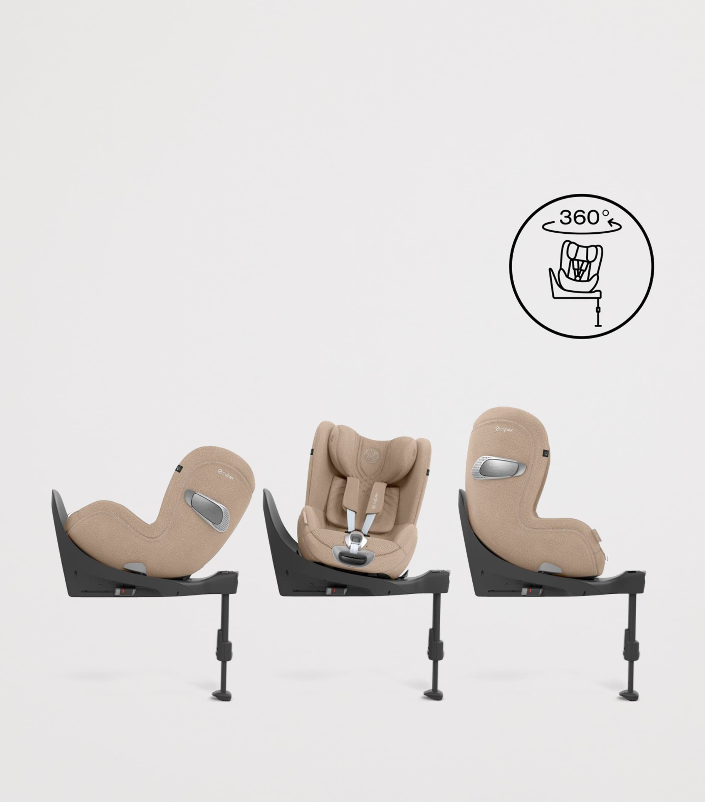 CYBEX Sirona T-PLUS i-Size rotating car seat - British product