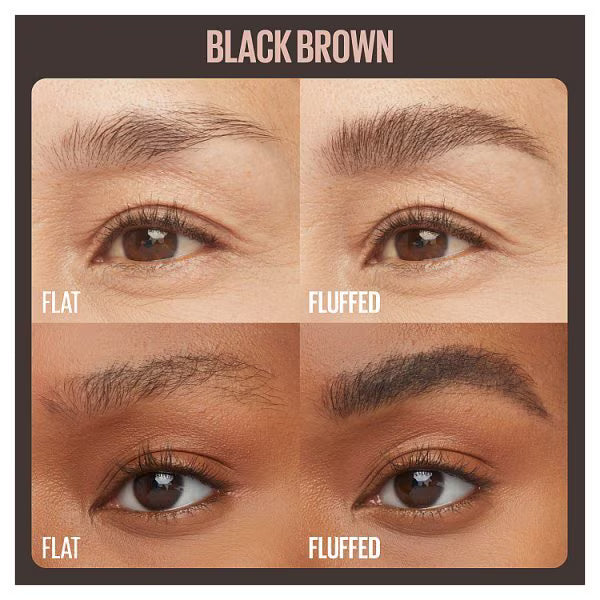 Maybelline Super Fluff eyebrow mousse Black Brown, imported from the UK