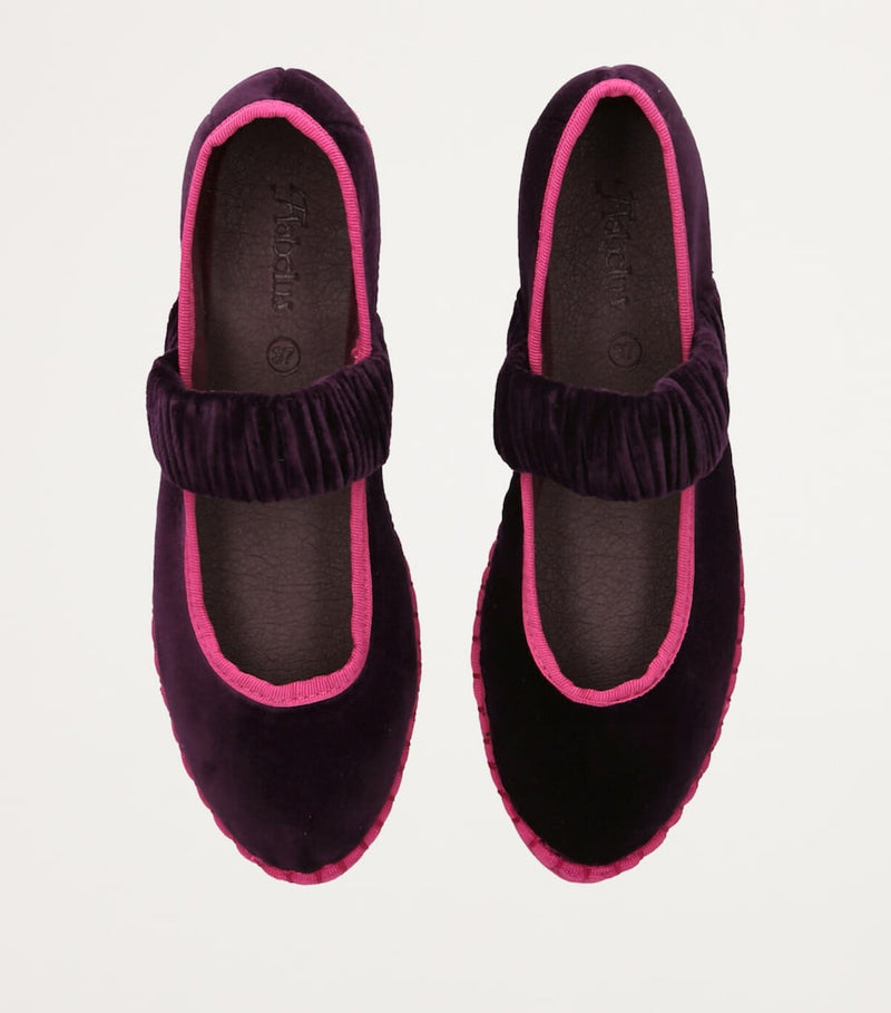 Flabelus Velvet Mafalda Espadrilles - British product