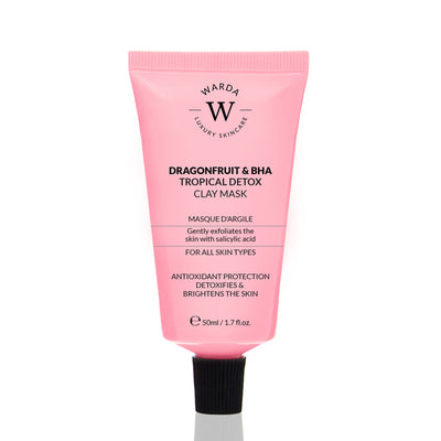 Warda Dragonfruit and BHA Tropical Detox Clay Mask 50ml