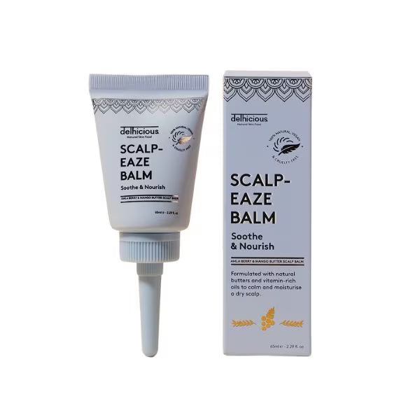Delhicious Scalp Balm Amla & Mango Butter 65ml - British product
