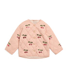 KONGES SLOJD Sequin Flora jacket for children aged 9 months to 10 years, UK version