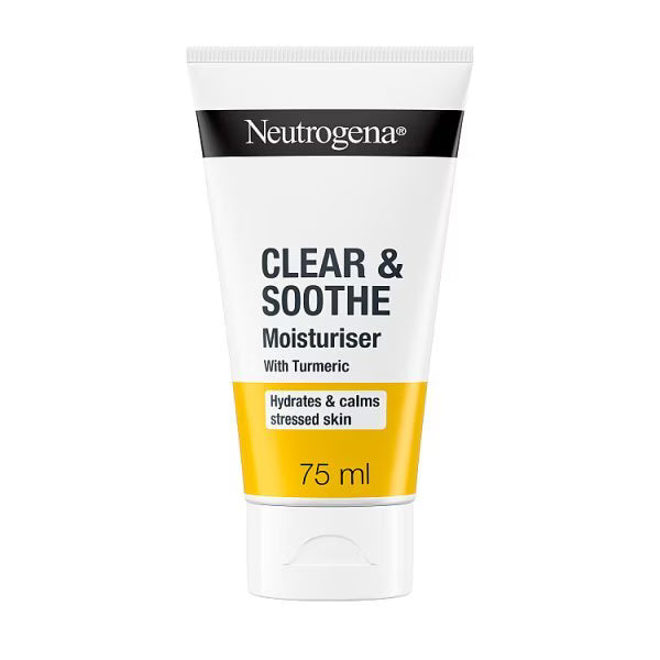 Neutrogena Clear and Soothe moisturiser 75ml, imported from the UK