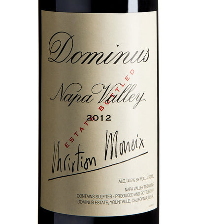 2012 Napa Valley Red Wine Blend with Cabernet Sauvignon, Petit Verdot, and Cabernet Franc 75cl