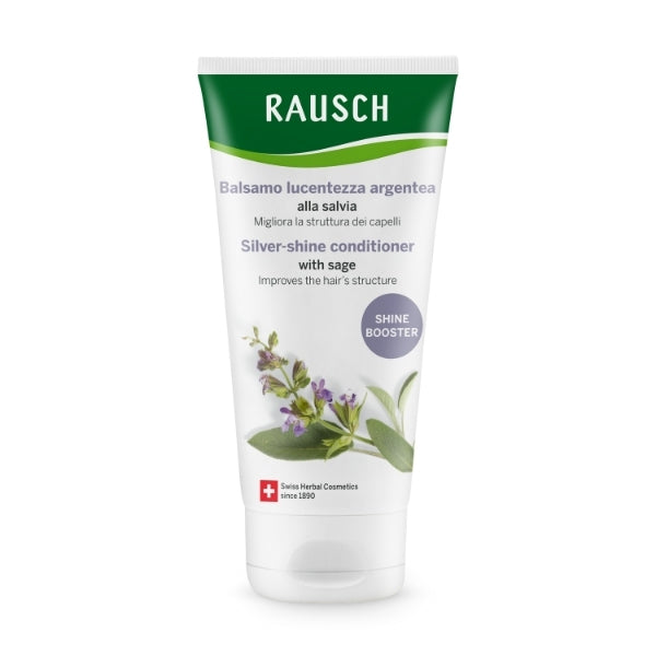 Rausch Conditioner Silver-Shine Sage 150ml, imported from the UK