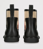 Burberry Kids Leather Sidney Ankle Boots - British product