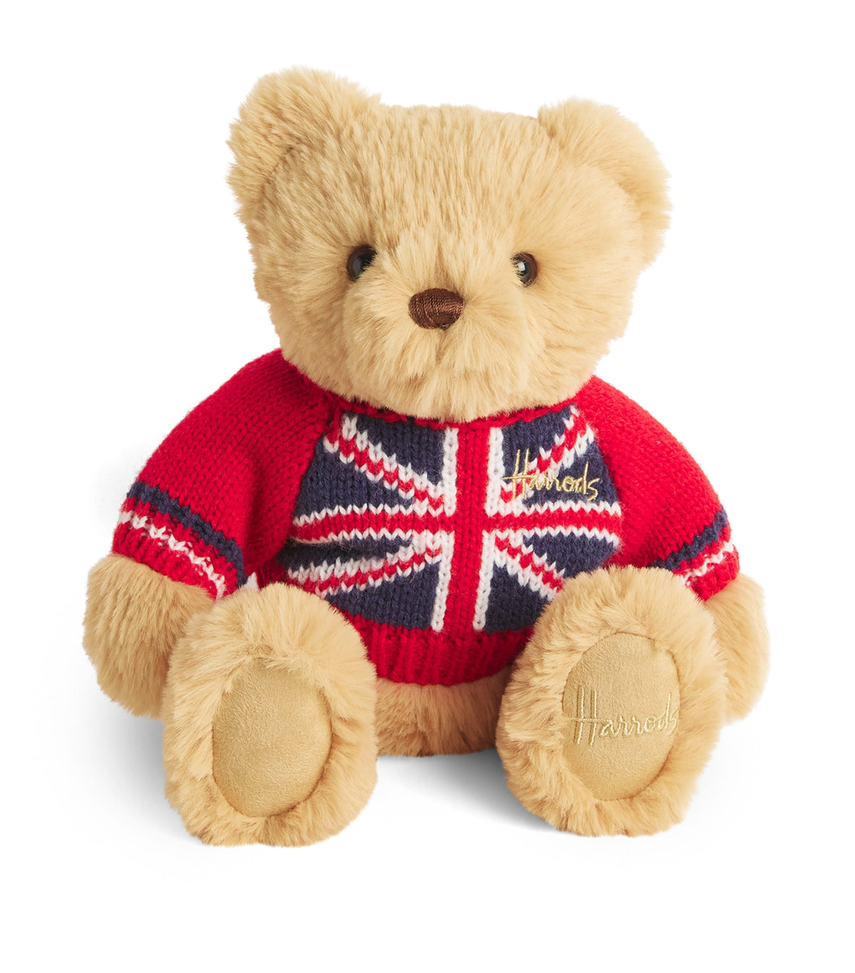 Harrods Union Jack Bear soft toy 18cm, UK version