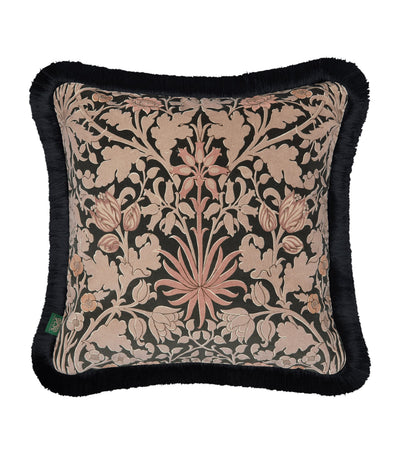 House Of Hackney Velvet Hyacinth Novellus Fringed Cushion 45cm x 45cm