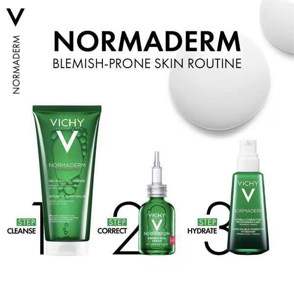 Vichy Normaderm Double Correction Daily Moisturiser 50ml (British brand)