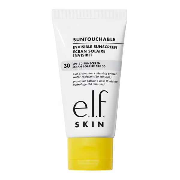 e.l.f. Invisible Sunscreen SPF 30 - British product