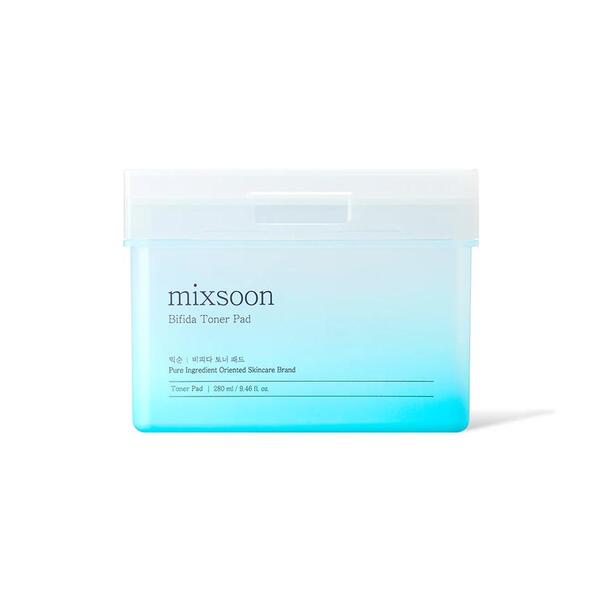 Mixsoon Bifida Toner Pad 120 Pads, imported from the UK