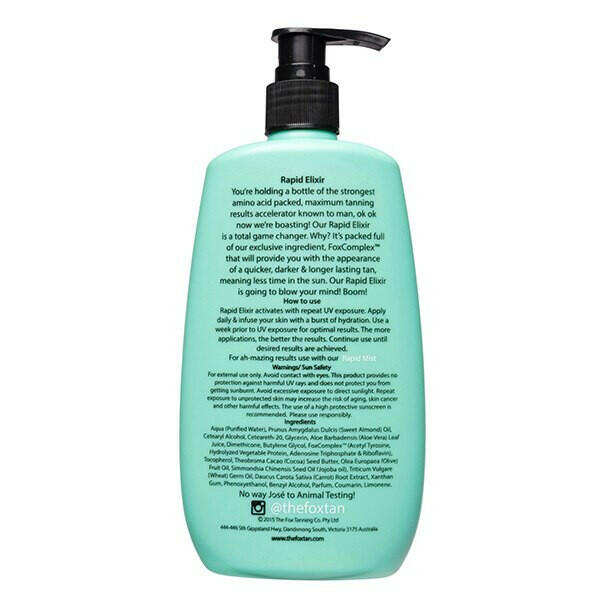 The Fox Tan Rapid Tanning Elixir 300ml GOODS Superdrug   