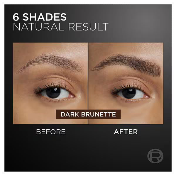 L'Oréal Paris Faux Brow Pen Dark Brunette, imported from the UK