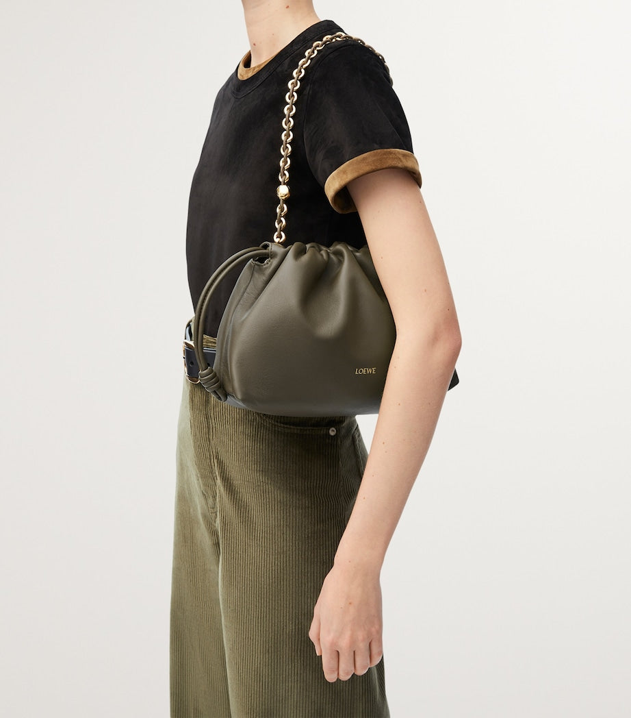 LOEWE Leather Flamenco Purse