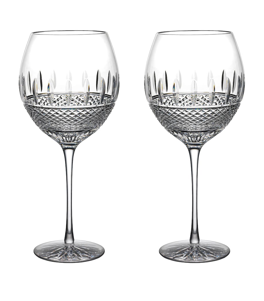 Waterford Irish Lace red wine glasses 575ml (British brand)