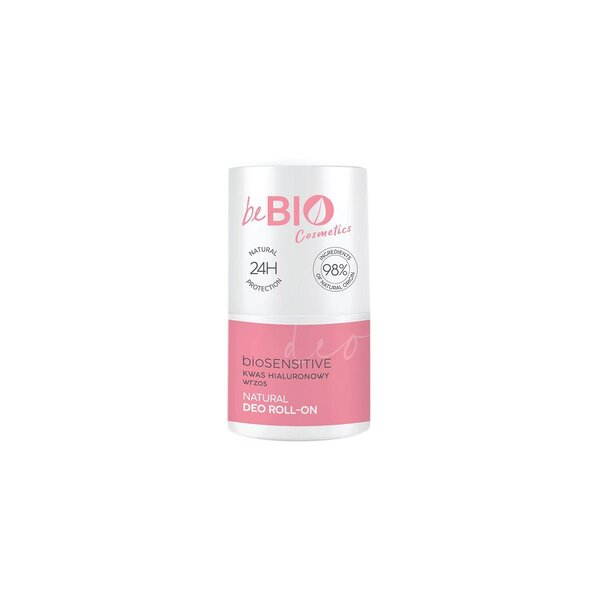 beBIO Natural Deodorant Roll-On Heather 50ml - British product