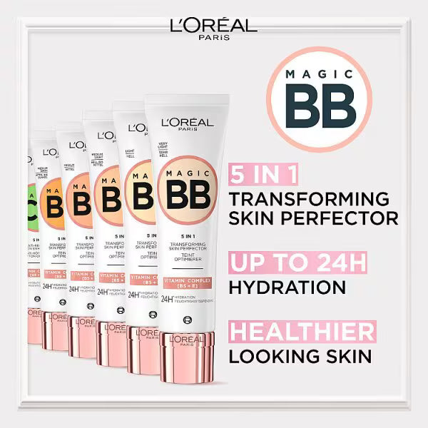 L'Oréal Magic BB Cream 03 Medium Light, imported from the UK