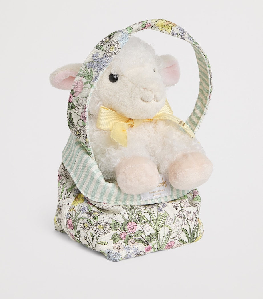 Harrods plush lamb in a bag 19cm, UK version