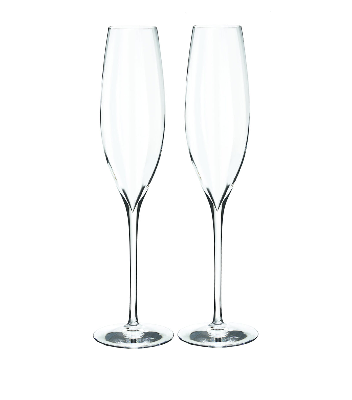 Waterford elegance optic Champagne flutes 300ml (British brand)