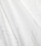Pratesi king flat sheet with braid pattern, 275cm x 275cm, imported from the UK