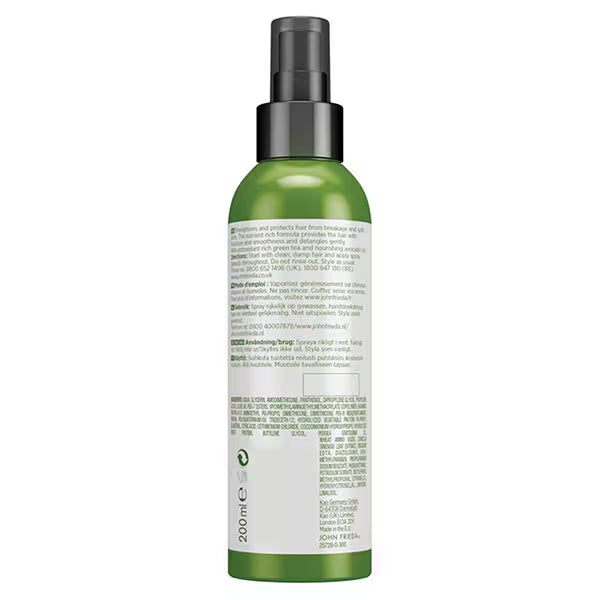 John Frieda Detox Repair heat protection spray 100ml - British product