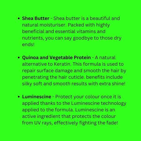 Love Color Green Venus colour depositing conditioner imported from the UK