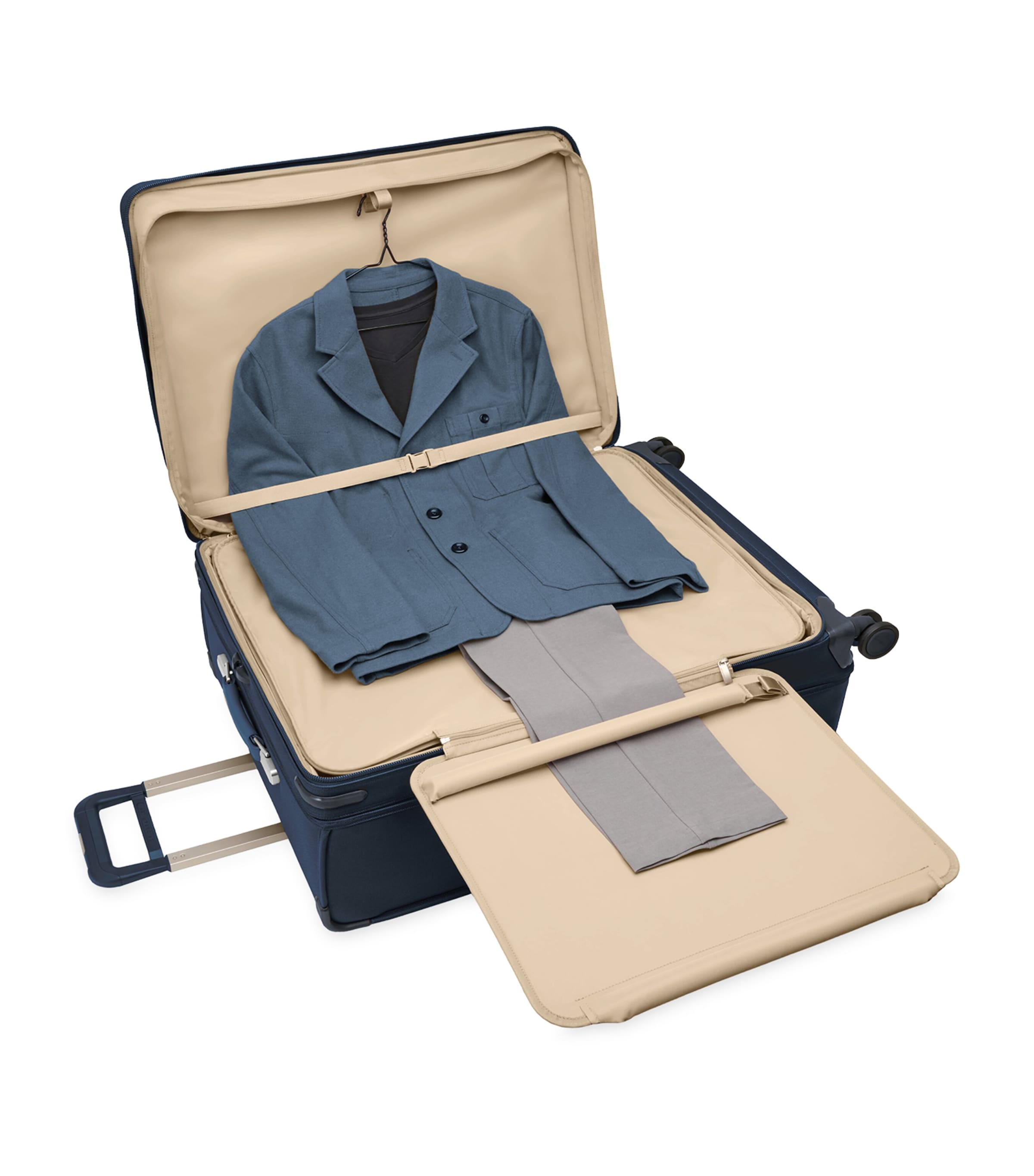 Briggs & Riley Baseline Extra Large Expandable Spinner Suitcase 79cm - British product