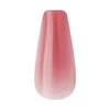 Kiss Salon X-Tend led soft gel system tone pink long coffin press on nails 30 count (British brand)