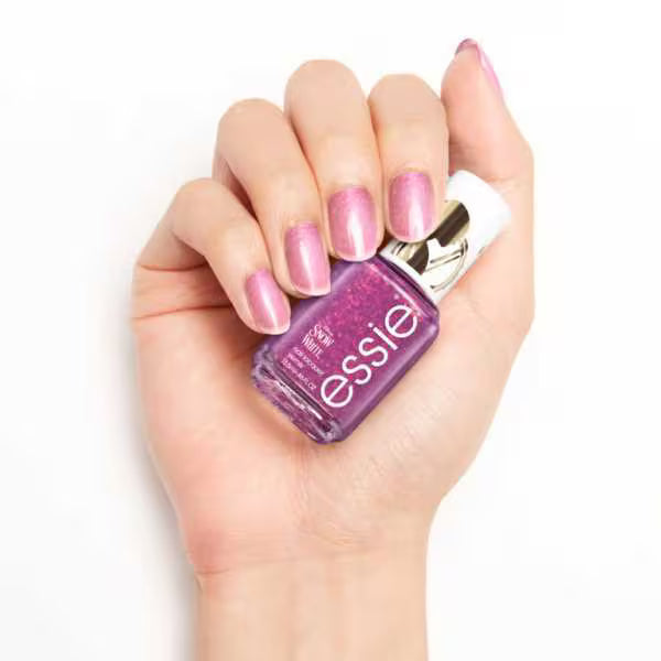 essie Snow White purple jelly nail polish - British product