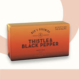 Scottish Fine Soaps Thistle Black Pepper body bar 220g (British brand)