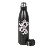 Something Different Floral Snake Steel Water Bottle (British brand)
